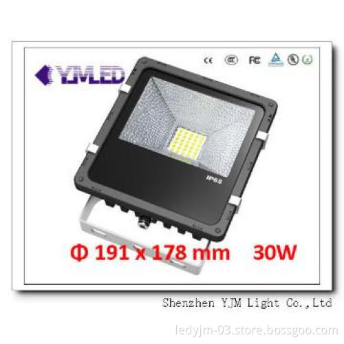 30W Square LED Flood Lights,50000hours,CE&UL,3 years warranty
